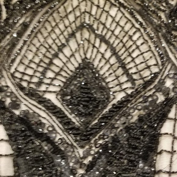 Jasz Couture Black Beaded Gown - Picture 7 of 13